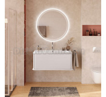 Мебель для ванной комнаты Cezares Idra 100 1 ящик, bianco opaco