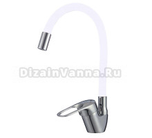 Смеситель для кухни Fmark FM4104-02 с гибким изливом, хром