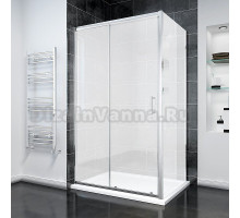 Душевой уголок Veconi Rovigo RV-055M 150х80 см, профиль матовый хром, стекло матовое