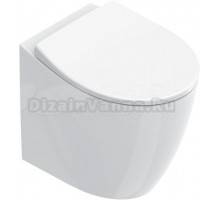 Унитаз приставной напольный Catalano Italy 0712520001 с микролифтом