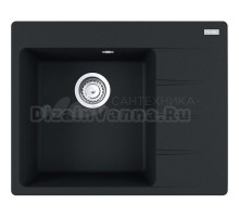Мойка кухонная Franke Maris Centro CNG 611/211-62 TL матовая черная
