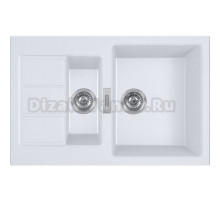Мойка кухонная Franke Smart Sirius 2 S2D 651-78 белая