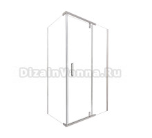 Душевой уголок Olive'S Viar VR-128CS-SW-C 120х80 см, профиль хром, стекло прозрачное