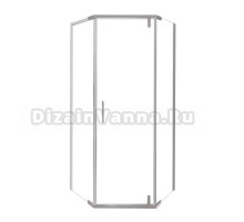 Душевой уголок Olive'S Viar VR-90C5-SW-C 90х90 см, профиль хром, стекло прозрачное