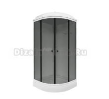 Душевая кабина Triton Грэй Щ0000066462 90х90 см, белая