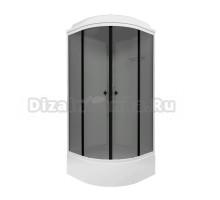 Душевая кабина Triton Грэй Щ0000066463 90х90 см, белая