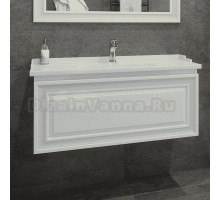 Тумба под раковину без столешницы Caprigo Ponza 100 подвесная, белая