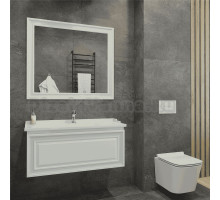 Мебель для ванной комнаты Caprigo Ponza 100 подвесная, белая