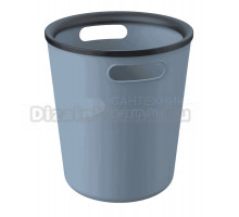 Мусорное ведро Ambient Folk AFK015PPGB 10 л, серо-голубой
