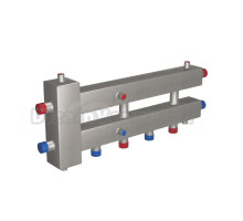 Гидравлическая стрелка Rispa ГРУ+КМГ 60-3ВН 60 кВт, с 3-мя кронштейнами, нержавеющая сталь
