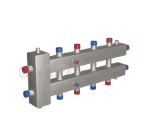 Гидравлическая стрелка Rispa ГРУ+КМГ 60-5ВУ 60 кВт, с 3-мя кронштейнами, нержавеющая сталь