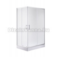Душевой уголок Olive'S Mino 120х80 см, профиль хром, стекло матовое