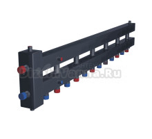 Гидравлическая стрелка Rispa ГРУ+КМГ 60-7ВН 60 кВт, с 3-мя кронштейнами, углеродистая сталь