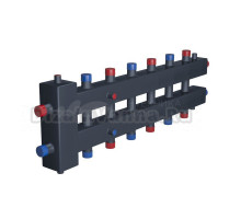 Гидравлическая стрелка Rispa ГРУ+КМГ 60-7ВУ 60 кВт, с 3-мя кронштейнами, углеродистая сталь