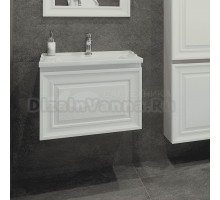 Тумба с раковиной Caprigo Ponza 60 подвесная, белая