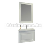 Мебель для ванной комнаты Caprigo Ponza 60 подвесная, белая