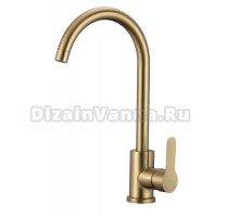 Смеситель для кухни Fmark FS8232C матовое золото