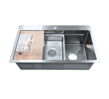 Комплект AZARIO Nicole AZS7546H нержавеющая сталь серебро, соты, с разделочной доской и корзиной