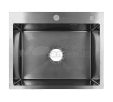 Мойка кухонная AZARIO Mia AZB6050M оружейная сталь