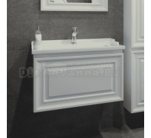 Тумба с раковиной Caprigo Ponza 70 подвесная, белая