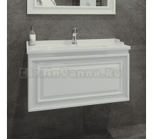 Тумба с раковиной Caprigo Ponza 80 подвесная, белая