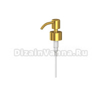 Дозатор для жидкого мыла WHITECROSS Ergo SP0010GLB встраиваемый, золото