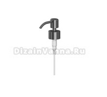 Дозатор для жидкого мыла WHITECROSS Ergo SP0010GM встраиваемый, вороненая сталь