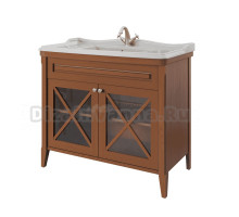 Тумба под раковину без столешницы Caprigo Napoli 100 напольная, орех гварнери