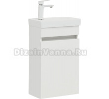Тумба с раковиной Aquanet Вега 40 подвесная