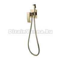 Гигиенический душ Gappo G07-3 G7207-3 со смесителем, С ВНУТРЕННЕЙ ЧАСТЬЮ, золото