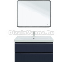 Мебель для ванной комнаты Aquanet Вега 100 подвесная, маренго