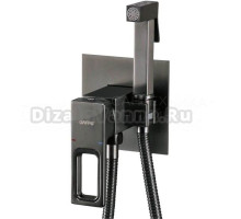 Гигиенический душ Gappo G17-9 G7217-9 со смесителем, С ВНУТРЕННЕЙ ЧАСТЬЮ, оружейная сталь