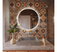 Зеркало круглое Mixline Алон 70 с подсветкой