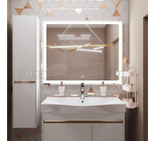 Зеркало Mixline Минио -2 100 с подсветкой, с подогревом