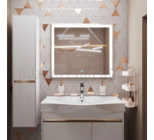 Зеркало Mixline Минио -2 80 с подсветкой, с подогревом