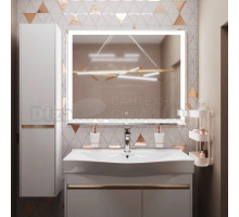 Зеркало Mixline Минио 100 с подсветкой