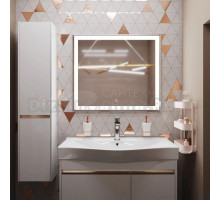 Зеркало Mixline Минио 80 с подсветкой