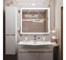 Зеркало Mixline Минио 90 с подсветкой