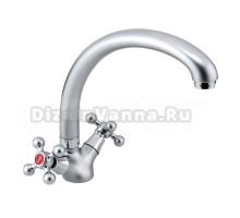 Смеситель для кухни Frap H19 F4219-1 матовый хром