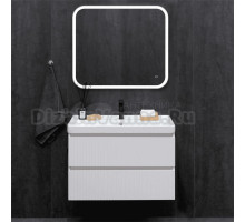 Мебель для ванной комнаты Logan REEF 80 подвесная, 2 ящика, белая матовая