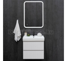 Мебель для ванной комнаты Logan REEF 60 подвесная, 2 ящика, белая матовая