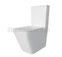 Унитаз-компакт напольный Maretti Umbria UM10NBM42-844 безободковый, с микролифтом, белый