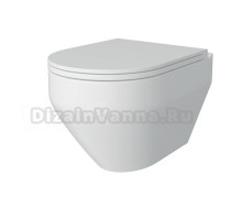 Унитаз подвесной Maretti Calabria CA10PBM29-844 безободковый, с микролифтом, белый