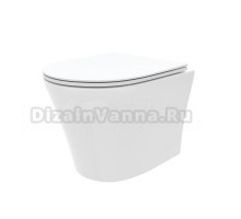 Унитаз подвесной Maretti Elio EL10PBM64-844 безободковый, с микролифтом, белый