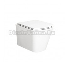 Унитаз подвесной Maretti Umbria UM10PBM08-844 безободковый, с микролифтом, белый