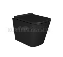 Унитаз подвесной Maretti Umbria UM10PBM51-560 безободковый, с микролифтом, черный