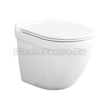 Унитаз подвесной Maretti Anna AN10PBM45-844 безободковый, с микролифтом, белый