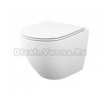 Унитаз подвесной Maretti Elena EA10PBM06-844 безободковый, с микролифтом, белый