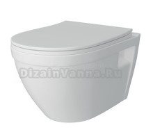 Унитаз подвесной Maretti Vittorio VI10PBM82-844 безободковый, с микролифтом, белый