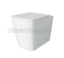 Унитаз приставной напольный Maretti Umbria UM10PRBM39-844 безободковый, с микролифтом, белый